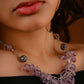Lilac Lustre Amethyst Silver Necklace
