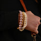 Haute Multicolour Pearls Bracelet