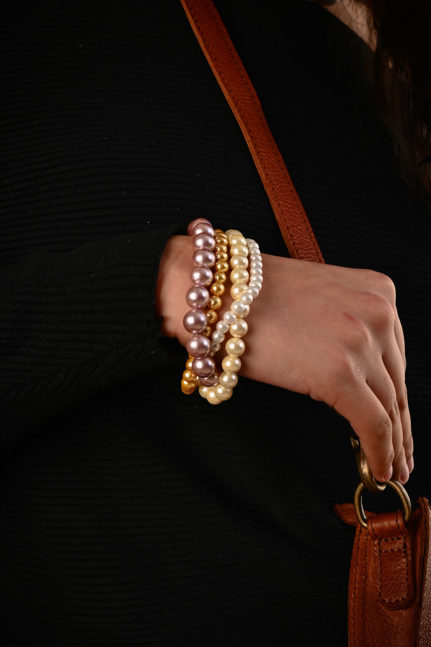 Haute Multicolour Pearls Bracelet