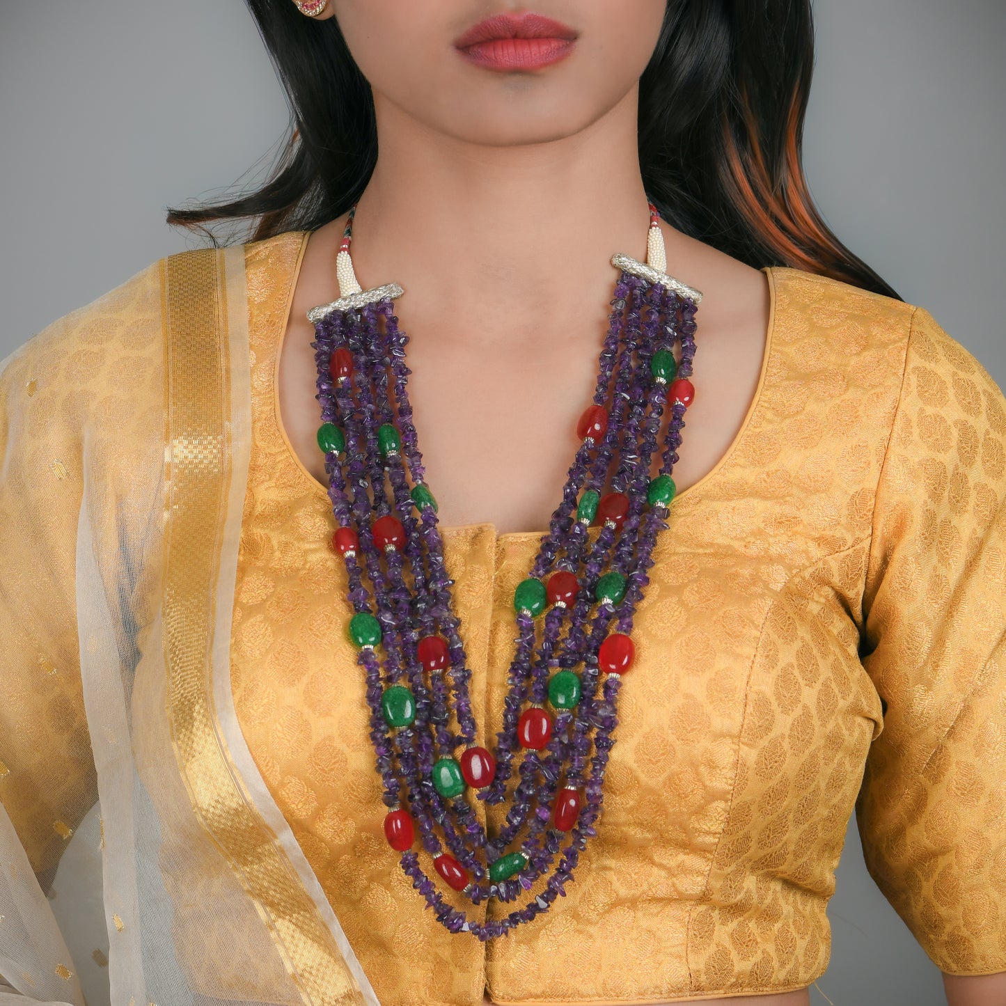 Amethyst Layered Necklace