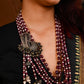 Peacock Nomadic Silver Necklace