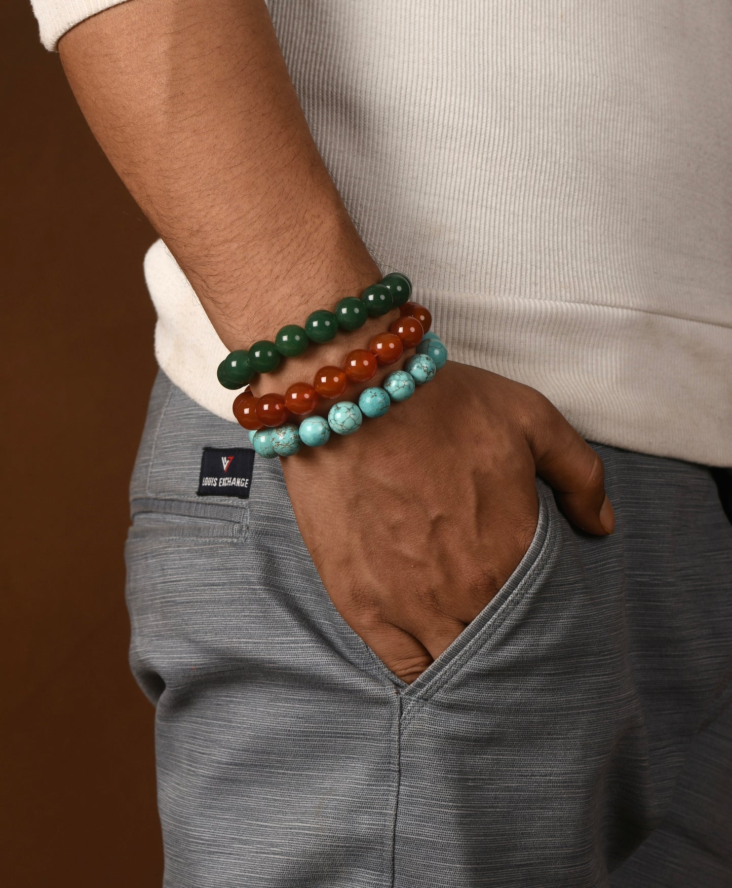 Carnelian Gemstone Bracelet