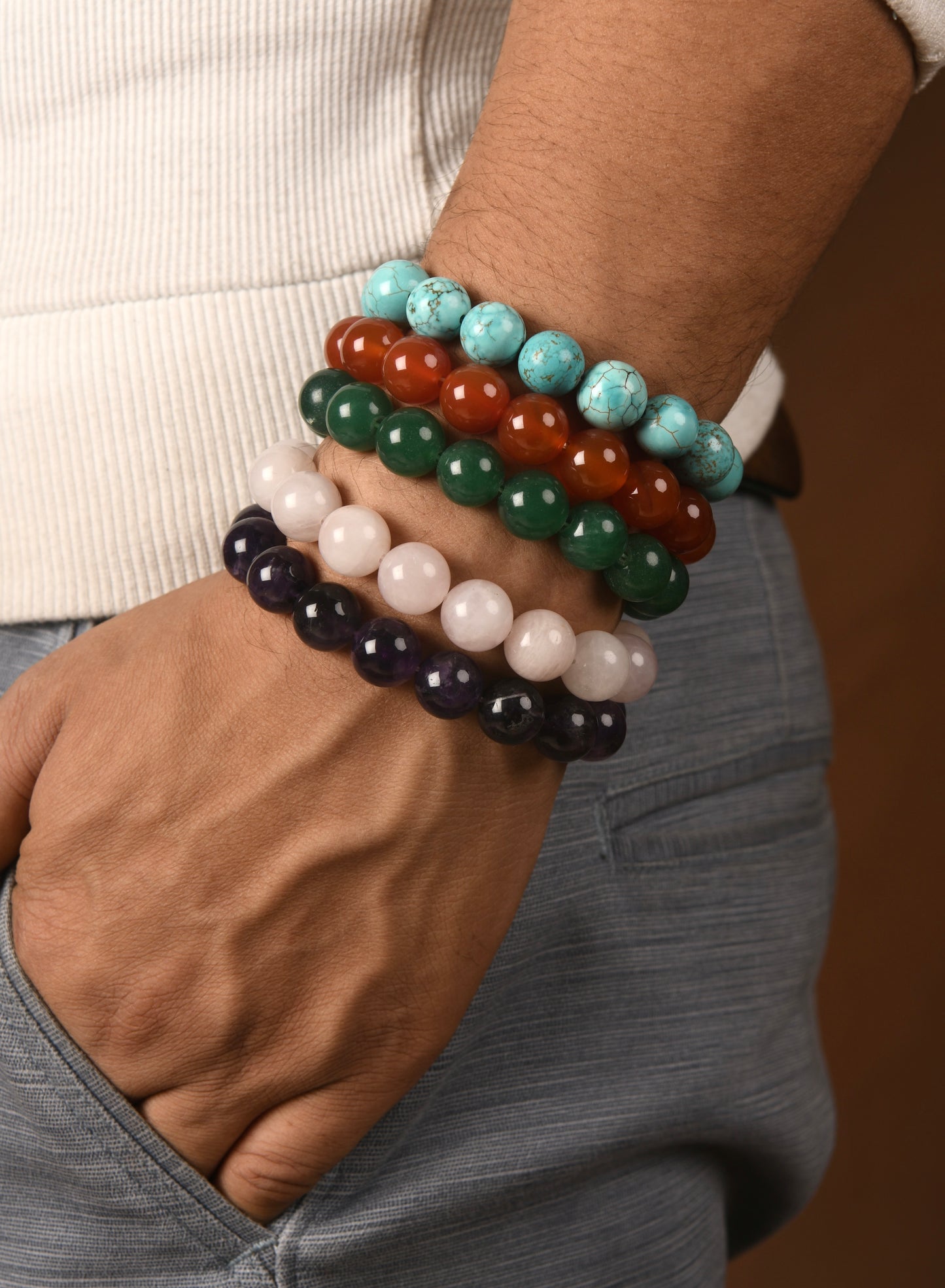 Amethyst Gemstone Bracelet