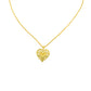 Golden Empress Heart Pendant