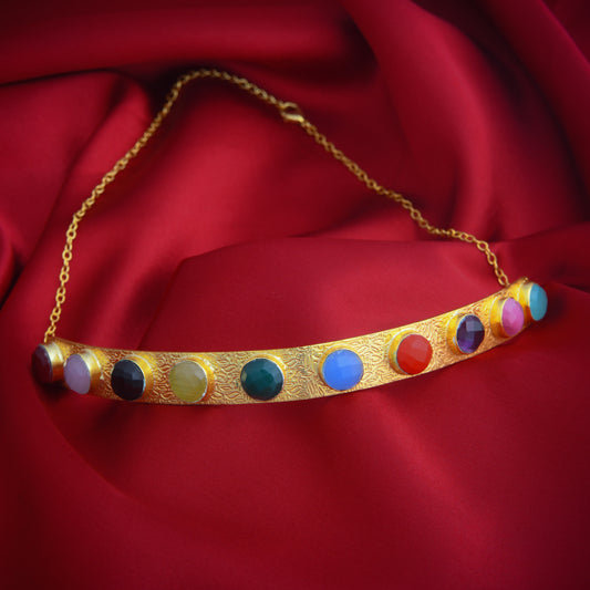 Multistone Bold Choker