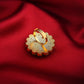 Wedding Ruby Red Kundan Ring