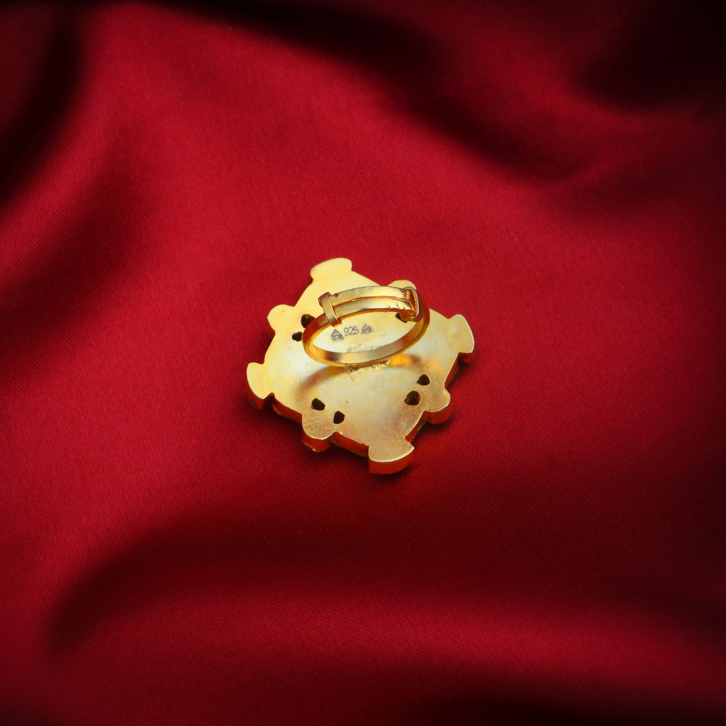 Wedding Navratna Silver Ring