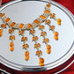 The Sunny Yellow Glass Necklace Set