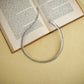 Silver Collar Necklace