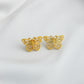 Beautiful Wings Gold Plated Butterfly Necklace Set