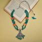 Nomadic Silver Turquoise Necklace