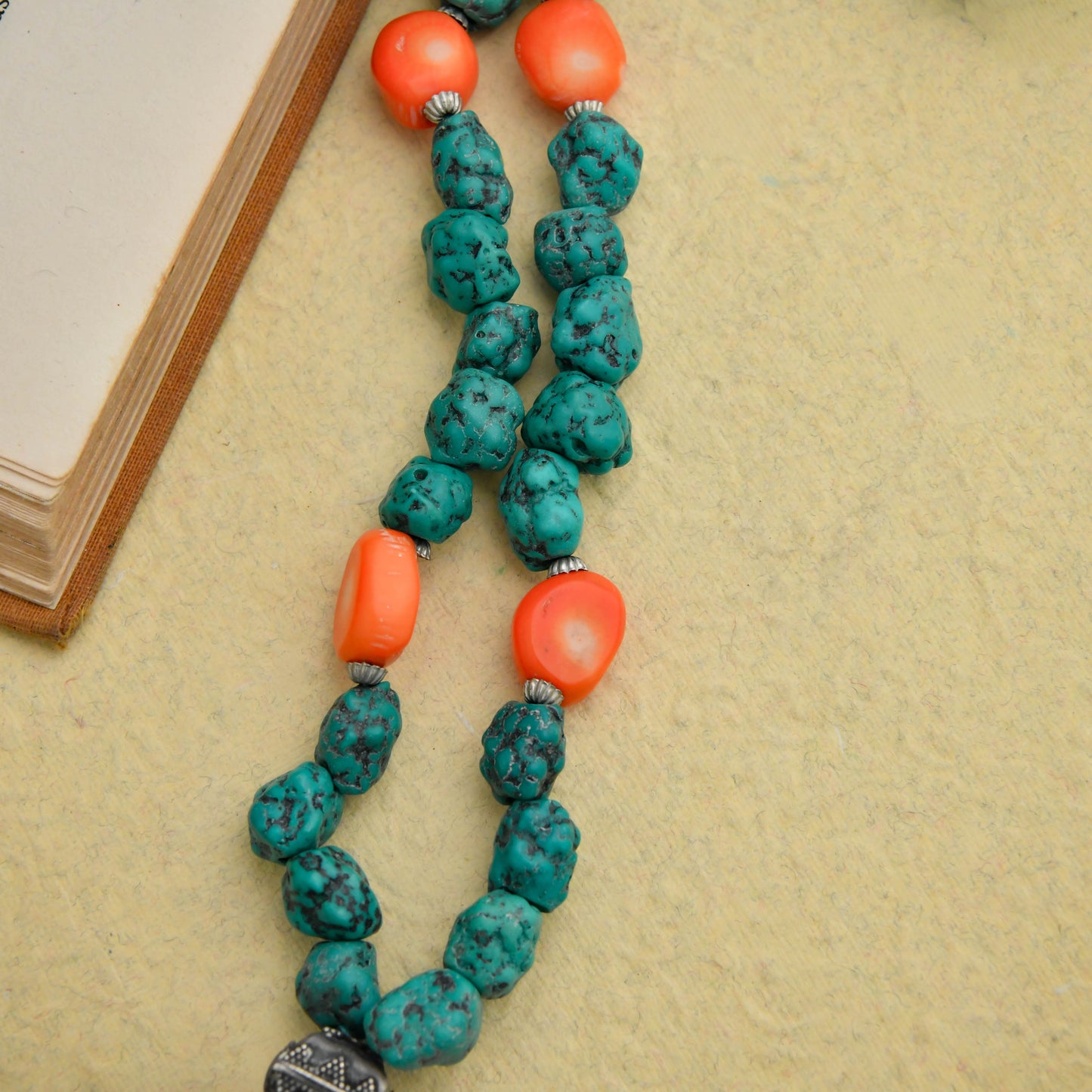 Nomadic Silver Turquoise Necklace