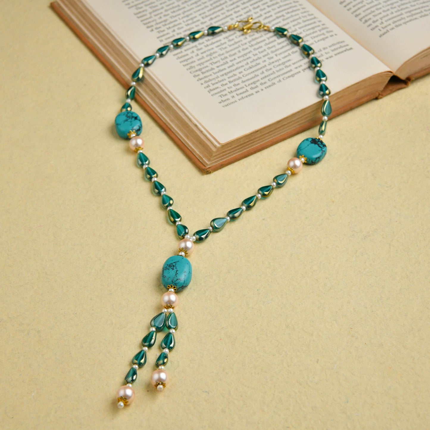 Aqua Aurora Necklace Set