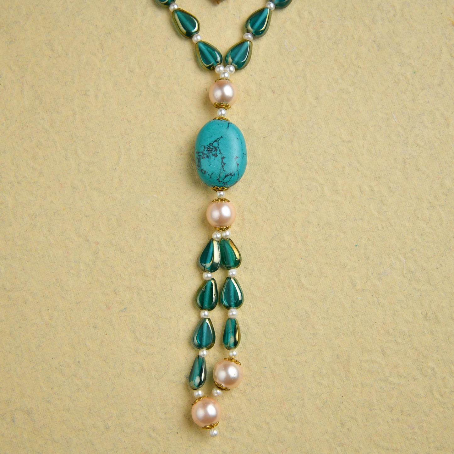 Aqua Aurora Necklace Set