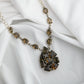 Smoky Quartz Designer Necklace Set