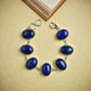 Lapis Lazuli Oval Links Bracelet