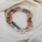 Semiprecious Moonstone Hand Knotted Necklace