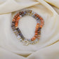 Semiprecious Moonstone Hand Knotted Necklace