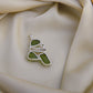 Elegant Silver Pendant with Peridot Stone