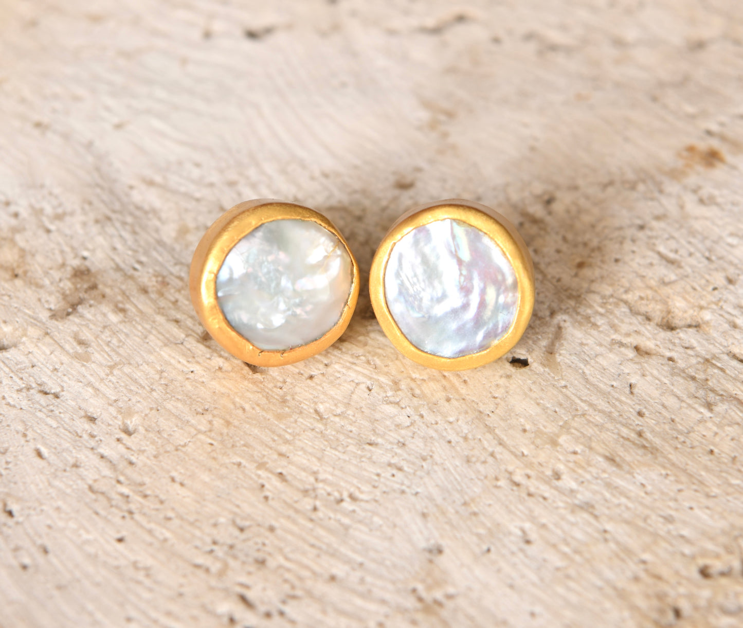 Baroque Pearl Studs