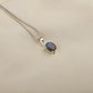 Labradorite Pendant with Chain