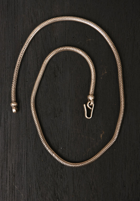 Silver Rope Chain(19 inches)