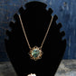 Blue Lagoon Abalone Pendant Set