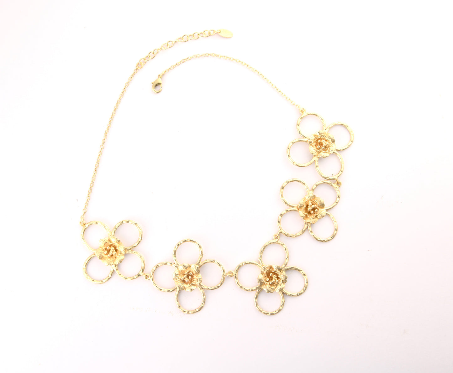 Wreath of Flowers Necklace