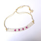 Pearl Ruby Choker Band