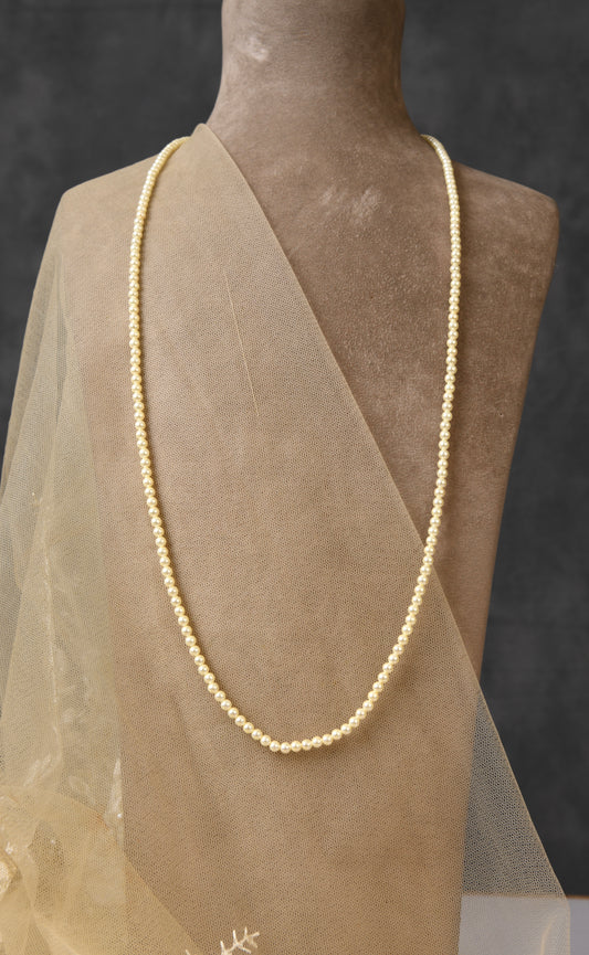 Long Styling Pearls Necklace