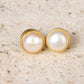 Classic Pearl Studs (12mm)