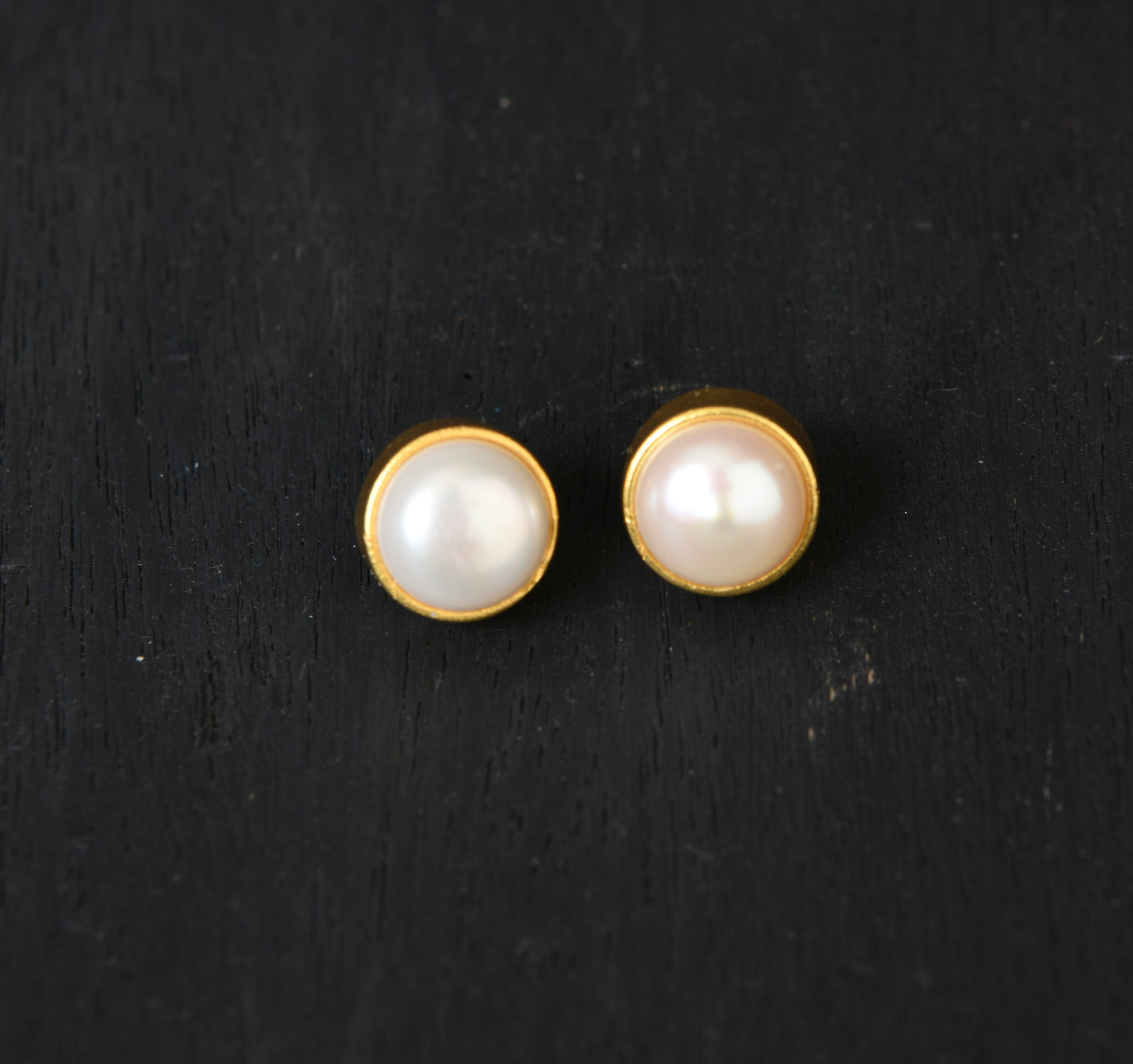 Classic Pearl Studs (12mm)