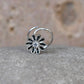 Sweet Mogra Silver Nose Pin