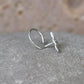 Celtic Triangle Silver Nose Pin