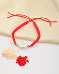 Shiva Eye Gomati Chakra Silver Rakhi