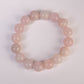 Rose Quartz Natural Gemstone Bracelet