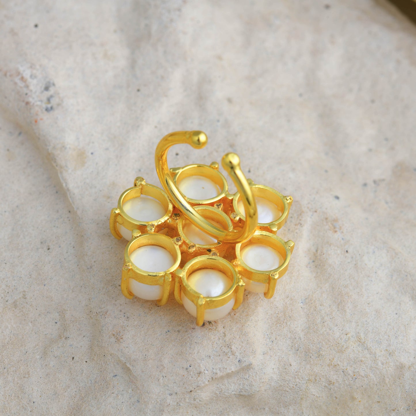 Pearl Flower Ring