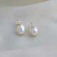 Pearl Bud Minimal Pearl Pendant Set