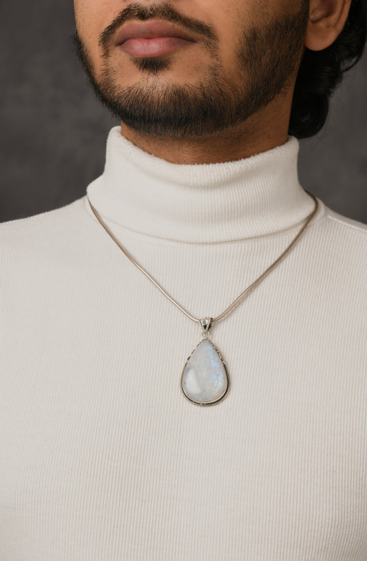 Moonstone Pear Pendant(3)