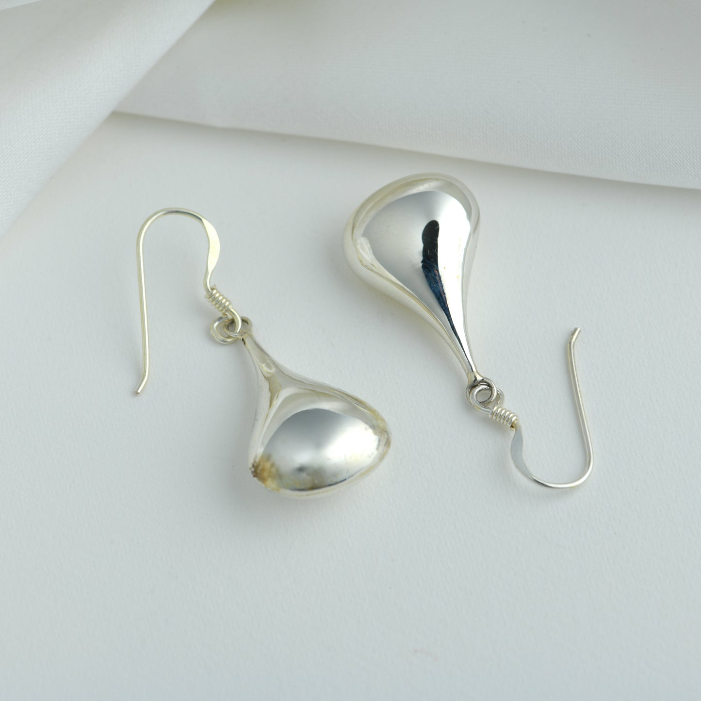 Silver Drops Earrings