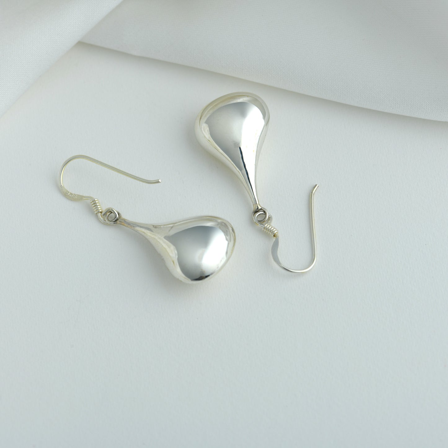 Silver Drops Earrings