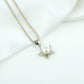 Pearl Star Pendant Set with Chain