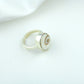 Shiva Eye Silver Ring