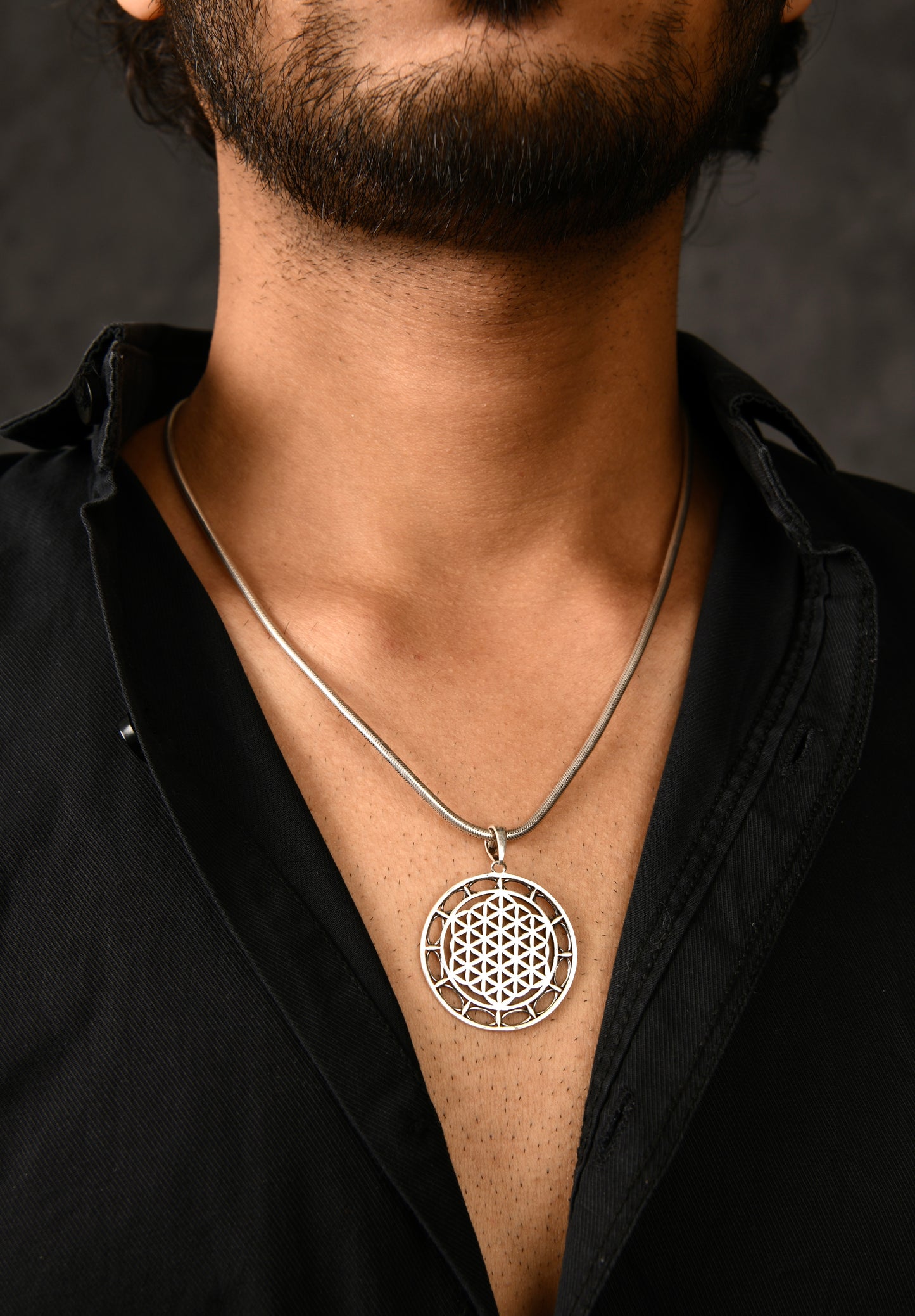 Sacred Flower Of Life Pendant