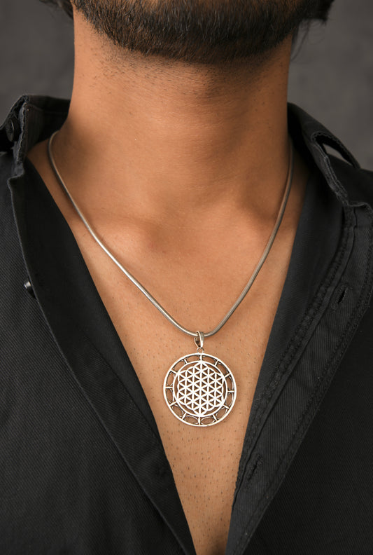 Sacred Flower Of Life Pendant