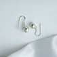 Silver Ball Earrings( 8mm )