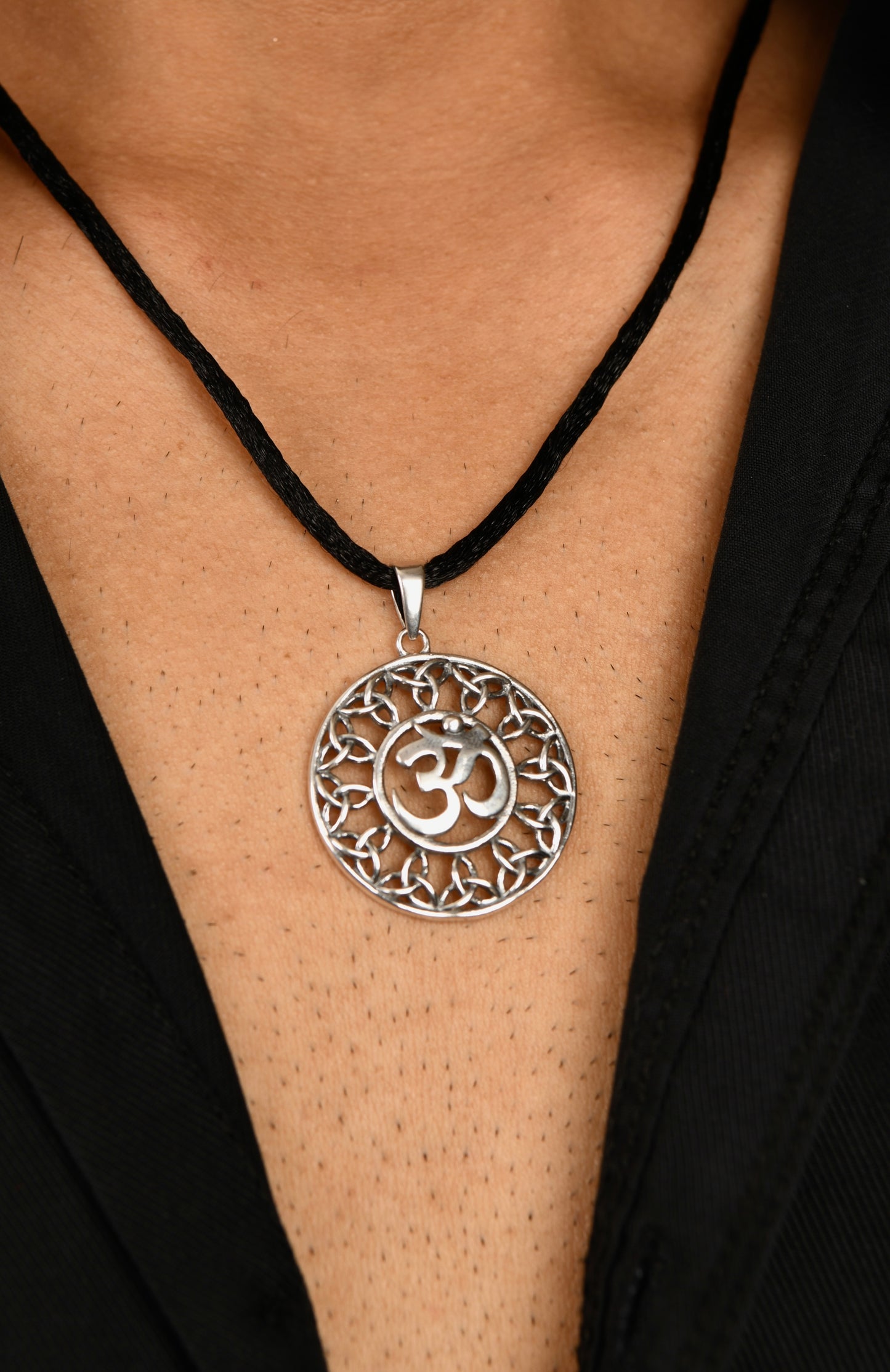 Infinity Om Pendant