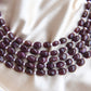 Ruby Pearl Multi Layered Necklace