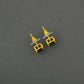 Prong Set Sapphire Blue Studs