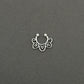 Lotus Septum Nose Ring